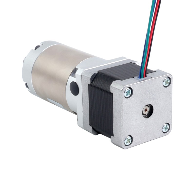 Motor paso a paso Nema 14 bipolar L=34mm con caja de cambios planetaria serie EG relación de reducción 100:1