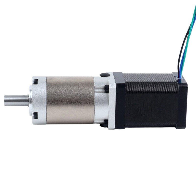 Motor paso a paso Nema 14 bipolar L=52mm w/ con caja de cambios planetaria serie EG relación de reducción 100:1