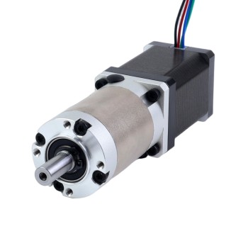 Motor paso a paso Nema 14 bipolar L=52mm w/ con caja de cambios planetaria serie EG relación de reducción 45:1