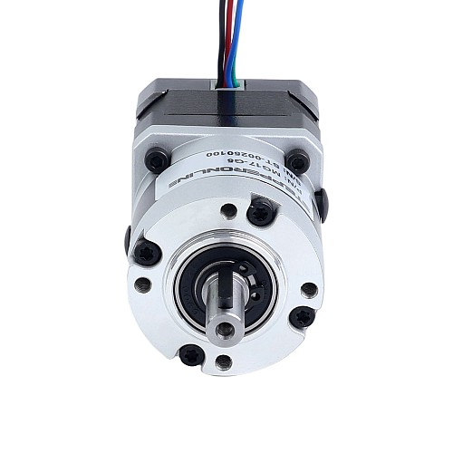Motor paso a paso Nema 17 bipolar L=34mm w/ con caja de cambios planetaria serie MG relación de reducción 5:1 - 17HS13-0404S-MG5 | StepperOnline Motor paso a paso Nema 17 bipolar L=34mm w/ con caja de cambios planetaria serie MG relación de reducción 5:1 - 17HS13-0404S-MG5 | StepperOnline