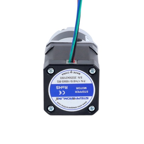 Motor paso a paso Nema 17 bipolar L=48mm w/ con caja de cambios planetaria serie MG relación de reducción 10:1 Motor paso a paso Nema 17 bipolar L=48mm w/ con caja de cambios planetaria serie MG relación de reducción 10:1