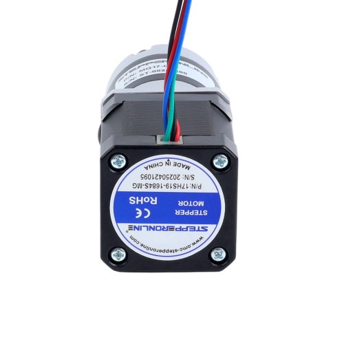 Motor paso a paso Nema 17 bipolar L=48mm w/ con caja de cambios planetaria serie MG relación de reducción 20:1 Motor paso a paso Nema 17 bipolar L=48mm w/ con caja de cambios planetaria serie MG relación de reducción 20:1