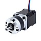 Motor paso a paso Nema 17 bipolar L=48mm w/ con caja de cambios planetaria serie MG relación de reducción 5:1 - 17HS19-1684S-MG5 | StepperOnline