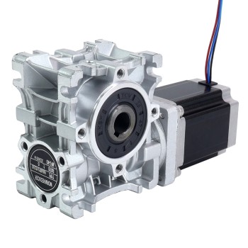 Motor Nema 23 76mm Relación de transmisión 5:1 Caja de engranajes helicoidales NMRVS30
