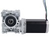 Motor Nema 23 113mm Relación de transmisión 50:1 Caja de engranajes helicoidales NMRVS30