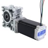Motor Nema 23 113mm Relación de transmisión 50:1 Caja de engranajes helicoidales NMRVS30