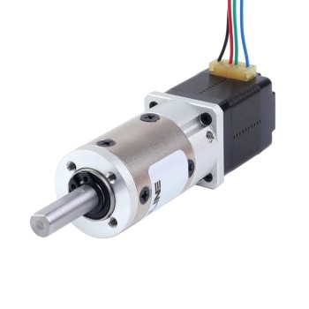 Motor paso a paso Nema 8 bipolar L=28mm con caja de cambios planetaria serie EG relación de reducción 10:1