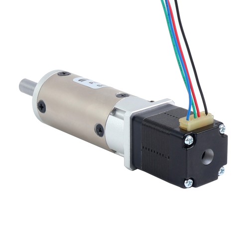 Motor paso a paso Nema 8 bipolar L=28mm con caja de cambios planetaria serie EG relación de reducción 100:1 Motor paso a paso Nema 8 bipolar L=28mm con caja de cambios planetaria serie EG relación de reducción 100:1