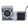 Motor Nema 23 113mm Relación de transmisión 20:1 Caja de engranajes helicoidales YRV30 - 23HS45-4204S-YRV30-G20 | StepperOnline