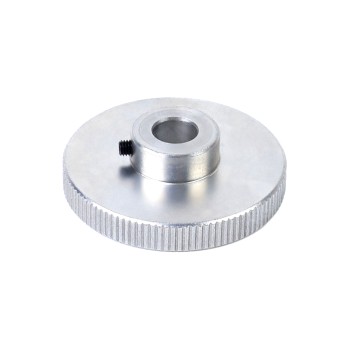 Volante de motor de aleación de aluminio, diámetro interior de 40mm, diámetro exterior de 8mm