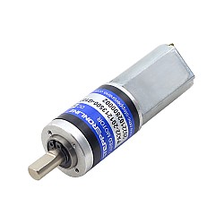 Motorreductor cepillado de 12V CC 1,1kg.cm/98RPM con caja de cambios planetaria 107:1