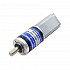 Motorreductor cepillado de 12V CC 1,1kg.cm/98RPM con caja de cambios planetaria 107:1