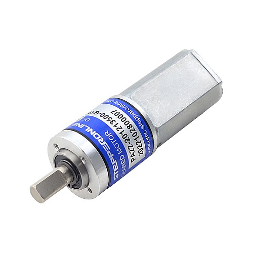 Motorreductor cepillado de 12V CC 0,23 kg.cm/552 RPM con caja de cambios planetaria 19:1 Motorreductor cepillado de 12V CC 0,23 kg.cm/552 RPM con caja de cambios planetaria 19:1