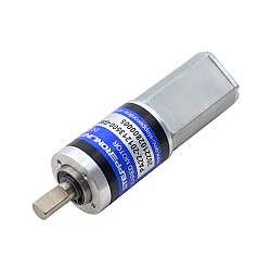 Motorreductor cepillado de 12V CC 0,95kg.cm/116RPM con caja de cambios planetaria de 90,25:1