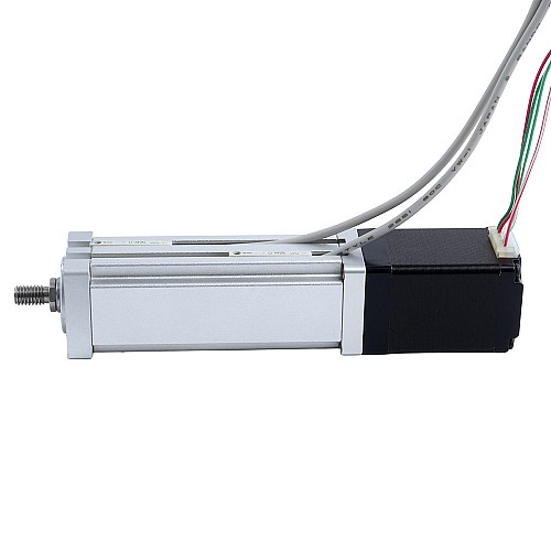 Nema 11 Husillo de Bolas Cilindro Eléctrico 1.0A Carrera 80mm 0.05Nm(7.08oz.in) Paso 2mm(0.07874) con Final de Carrera - LCB11S13BAM10-80D | StepperOnline