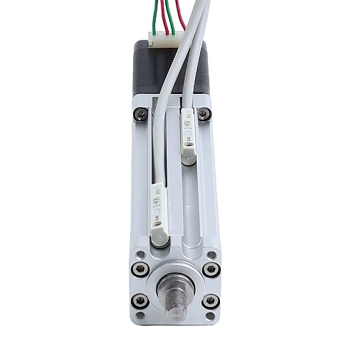 Nema 8 Husillo de Bolas Cilindro Eléctrico 0.5A Carrera 20mm 0.02Nm(2.83oz.in) Paso 1mm(0.03937) con Final de Carrera - LCB8S15BSS05-20D | StepperOnline