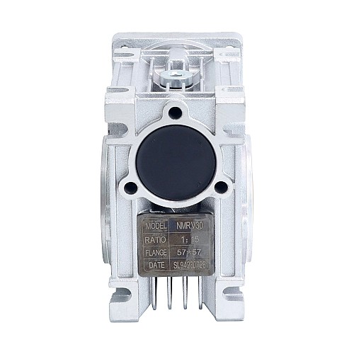 15:1 Caja de engranajes helicoidales NMRV30 9mm Diámetro del eje de entrada - NMRV30-G15-D9 | StepperOnline 15:1 Caja de engranajes helicoidales NMRV30 9mm Diámetro del eje de entrada - NMRV30-G15-D9 | StepperOnline