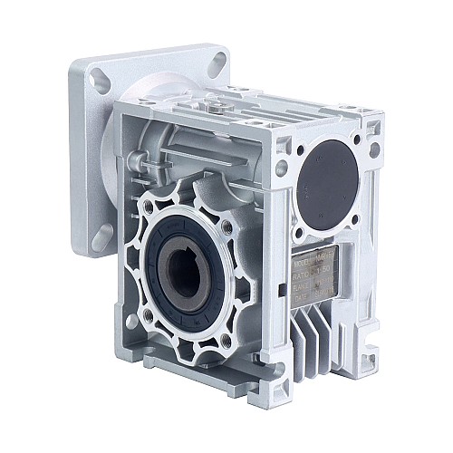 50:1 Caja de engranajes helicoidales NMRV50 19mm Diámetro del eje de entrada 50:1 Caja de engranajes helicoidales NMRV50 19mm Diámetro del eje de entrada