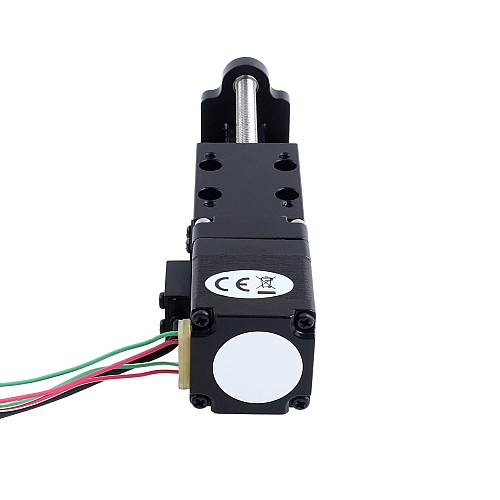 Actuador lineal de husillo de bolas con motorNema 8 1.0A Carrera 25mm 0.05Nm(7.08oz.in) Paso 10mm(0.3937) - LMD11S13B1M10-025 | StepperOnline