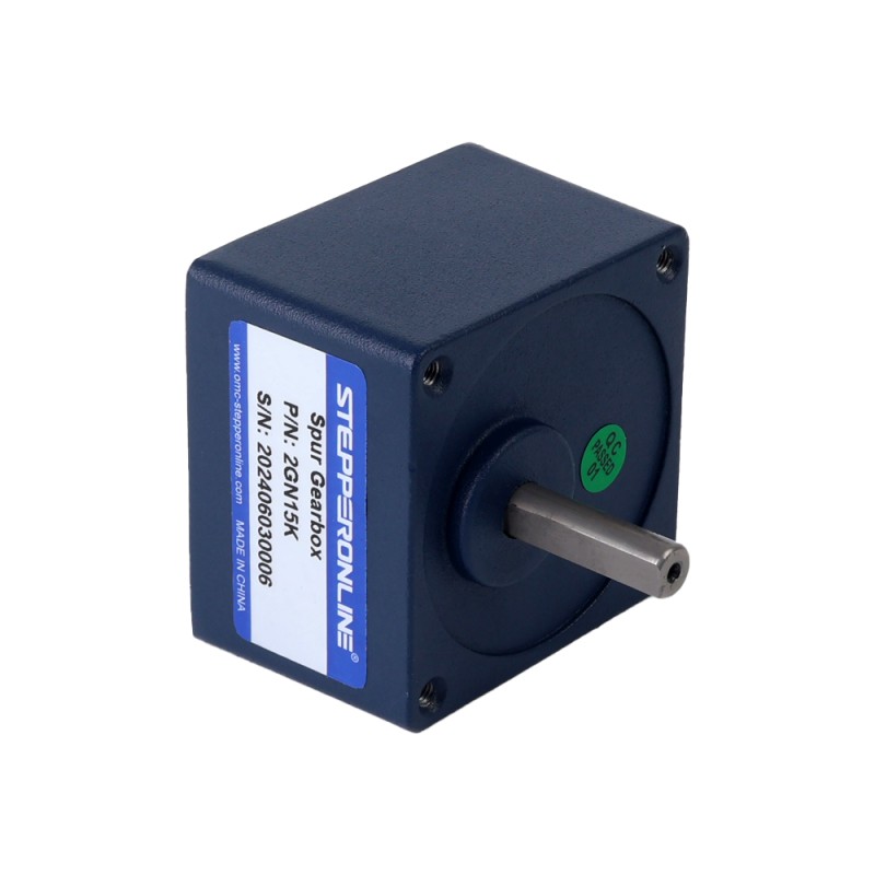 6W 110VAC 0,45Nm(63,73oz.in) Motor de velocidad variable de CA monofásico con caja de cambios rectos