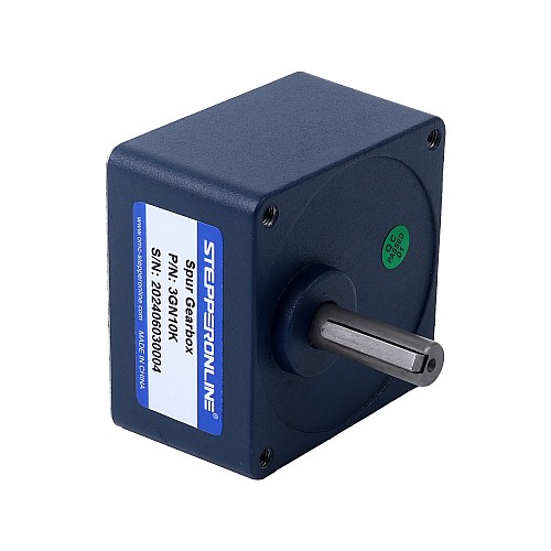 Motor CC sin escobillas con engranaje de 48V 40W 300RPM 1,03Nm(145,86oz.in) Caja de engranajes rectos 10:1 - F3B40-48GN-30S/3GN10K | StepperOnline