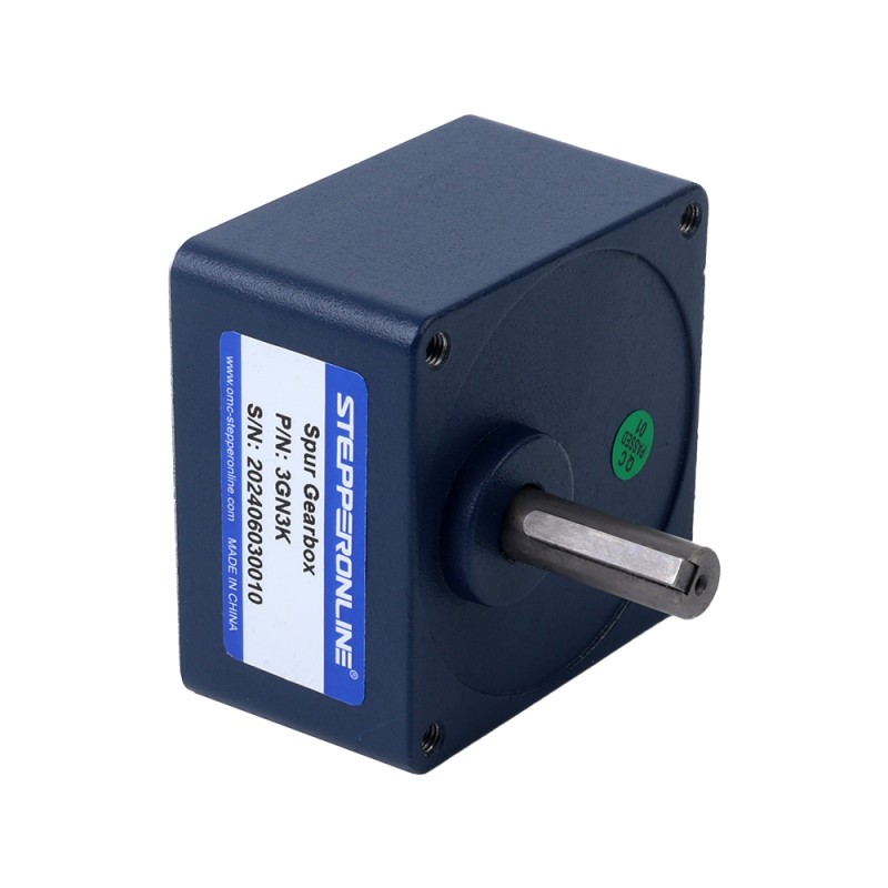 Motor BLDC de engranajes 24V 40W 1000RPM 0,31Nm(43,90oz.in) Caja de engranajes rectos 3:1