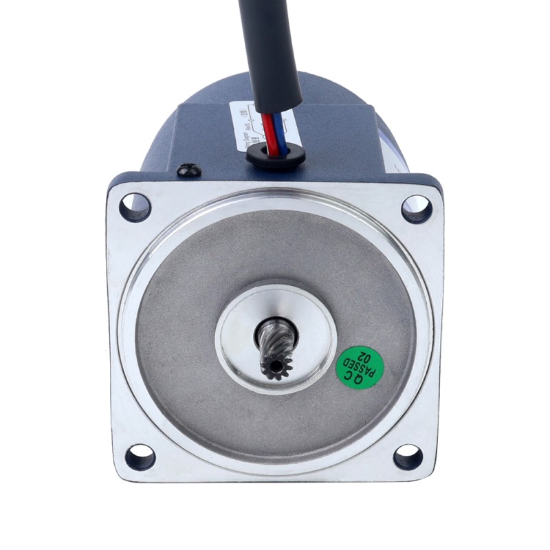 15W 220VAC 50Hz 13,5RPM 5,00Nm(708,06oz.in) Brida 70mm Motor de inducción de CA monofásico con caja de cambios rectos