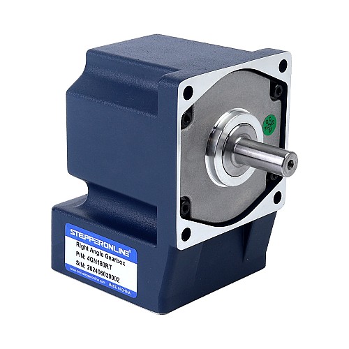 Fase única 110VAC 25W 60Hz Brida 80mm Relación de transmisión 180:1 Motor de inducción de CA con caja de cambios en ángulo recto