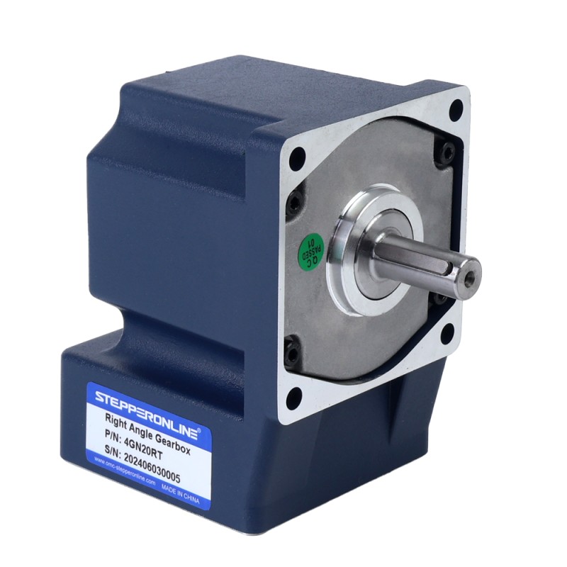 25W 110VAC 2,60Nm(368,19oz.in) Motor de velocidad variable de CA monofásico con caja de cambios en ángulo recto
