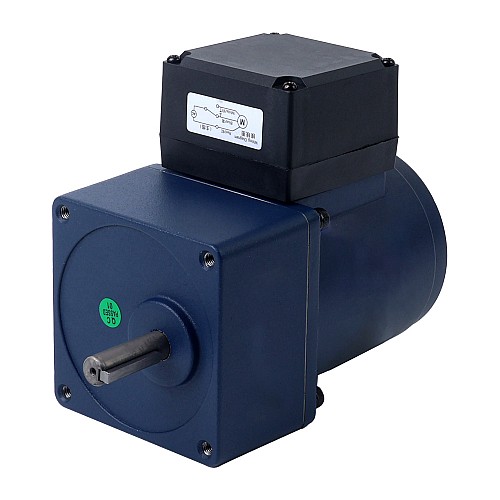 Tres fases 220VAC/380VAC 25W 50/60Hz Brida 80mm Relación de transmisión 20:1 Motor de inducción de CA con caja de cambios rectos Tres fases 220VAC/380VAC 25W 50/60Hz Brida 80mm Relación de transmisión 20:1 Motor de inducción de CA con caja de cambios rectos