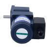 25W 220VAC 12,00Nm(1699,34oz.in) Motor de inducción de CA monofásico con eje chavetero caja de cambios en ángulo recto