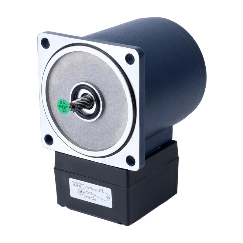 25W 220VAC 50Hz 67,5RPM 2,99Nm(423,42oz.in) Brida 80mm Motor de inducción de CA monofásico con caja de cambios rectos