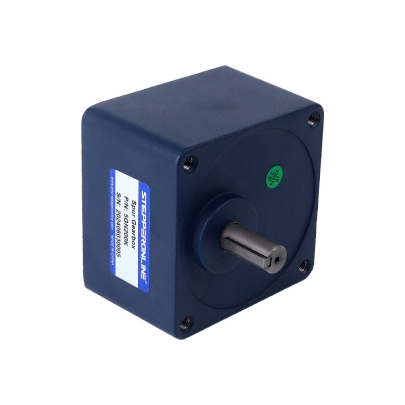 60W 220VAC 50Hz 6,75RPM 10,00Nm(1416,12oz.in) Brida 90mm Motor de inducción de CA monofásico con caja de cambios rectos