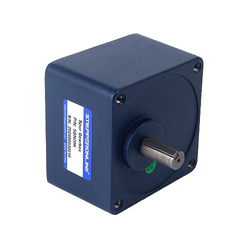 Fase única 220VAC 40W 50Hz Brida 90mm Relación de transmisión 20:1 Motor de inducción de CA con caja de cambios rectos 40W 220VAC 50Hz 4,5-67,5RPM 4,29Nm(607,51oz.in) Brida 90mm Motor de velocidad variable de CA monofásico con caja de cambios rectos - 5IK40RGN-C/5GN20K | StepperOnline