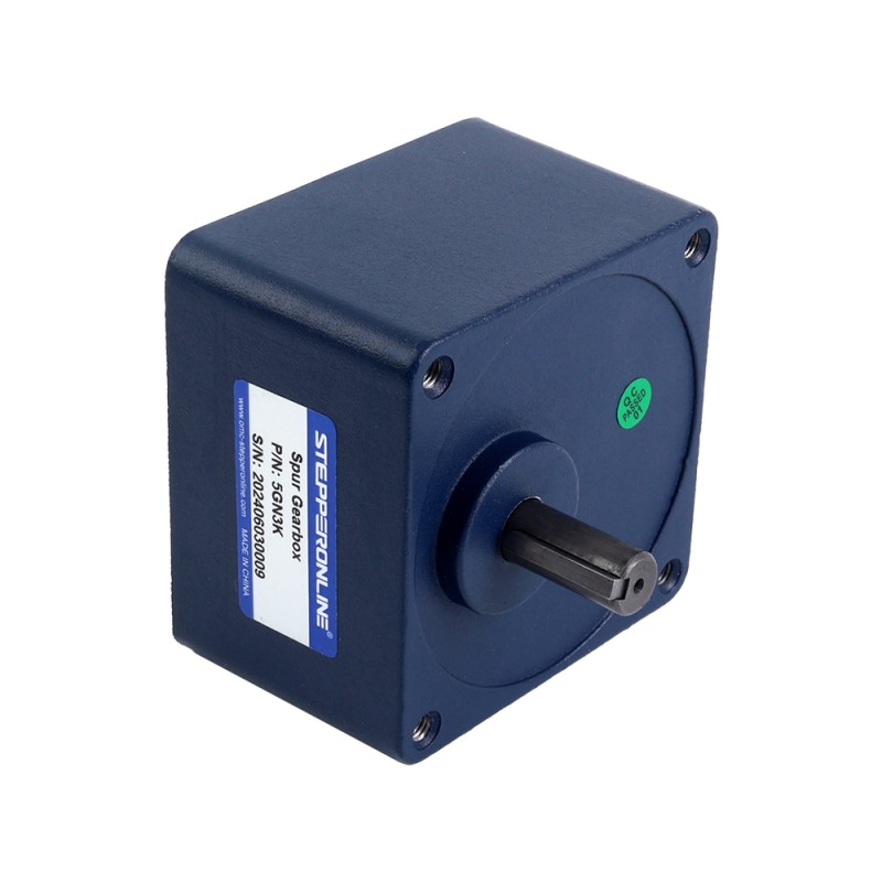 60W 110VAC 60Hz 516RPM 0,86Nm(121,79oz.in) Brida 90mm Motor de inducción de CA monofásico con caja de cambios rectos