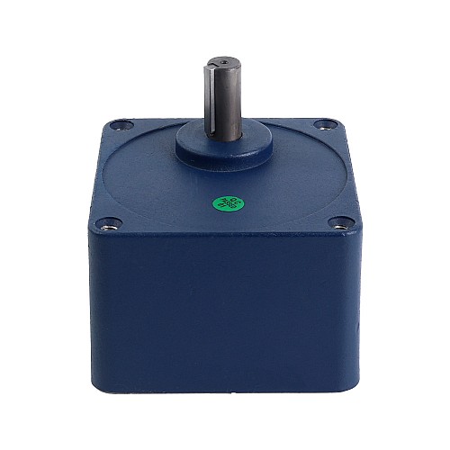 Fase única 110VAC 60W 60Hz Brida 90mm Relación de transmisión 50:1 Motor de inducción de CA con caja de cambios rectos 60W 110VAC 60Hz 1,8-31RPM 10,00Nm(1416,12oz.in) Brida 90mm Motor de velocidad variable de CA monofásico con caja de cambios rectos - 5IK60RGN-AF/5GN50K | StepperOnline
