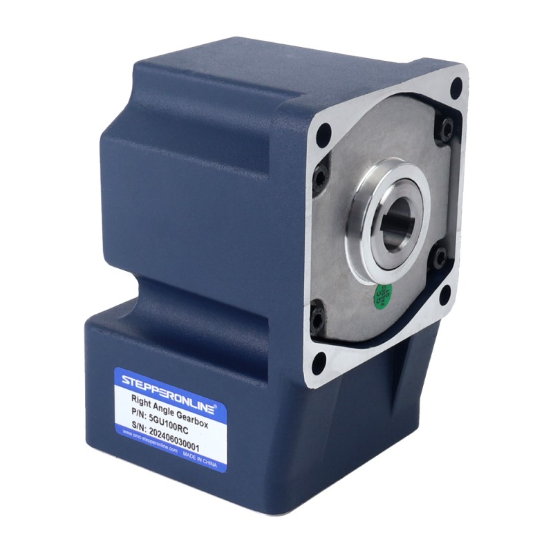 90W 110VAC 40,00Nm(5664,47oz.in) Motor de inducción de CA monofásico de eje hueco de caja de cambios de ángulo recto