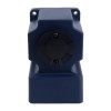 90W 110VAC 40,00Nm(5664,47oz.in) Motor de inducción de CA monofásico de eje hueco de caja de cambios de ángulo recto