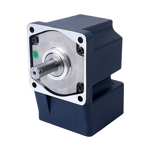 Fase única 220VAC 90W 60Hz Brida 90mm Relación de transmisión 100:1 Motor de inducción de CA con caja de cambios en ángulo recto 90W 110VAC 60Hz 0,9-15,5RPM 40,00Nm(5664,4oz.in) Brida 90mm Motor de velocidad variable de CA monofásico con caja de cambios en ángulo recto - 5IK90RGU-AF/5GU100RT | StepperOnline