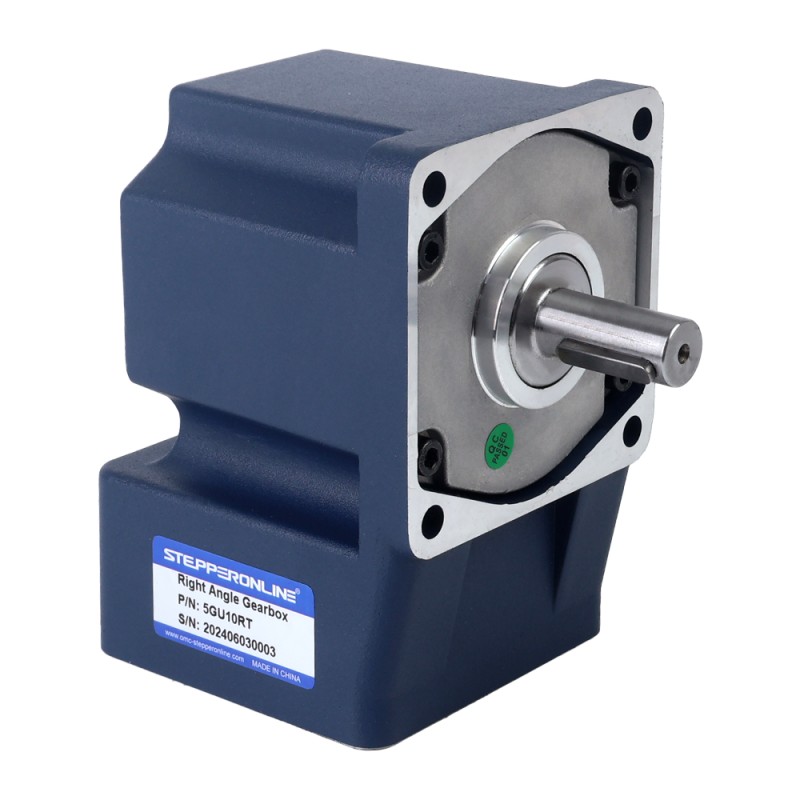 120W 220VAC 6,20Nm(877,98oz.in) Motor de velocidad variable de CA monofásico con caja de cambios en ángulo recto