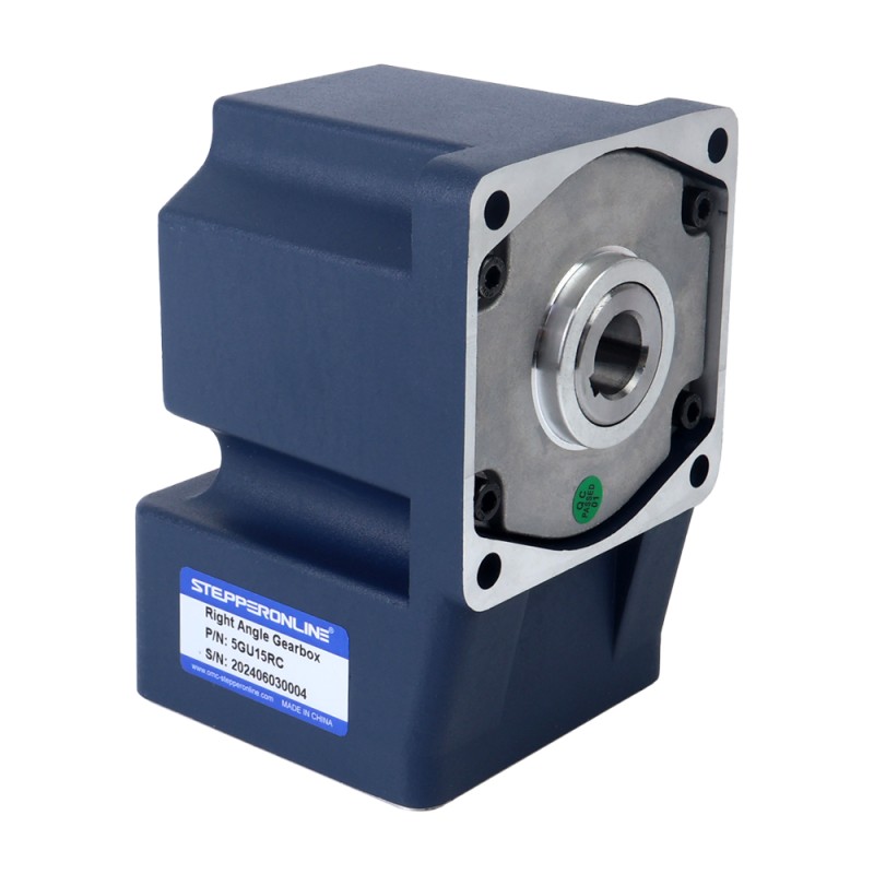 90W 110VAC 7,00Nm(991,28oz.in) Motor de inducción de CA monofásico de eje hueco de caja de cambios de ángulo recto