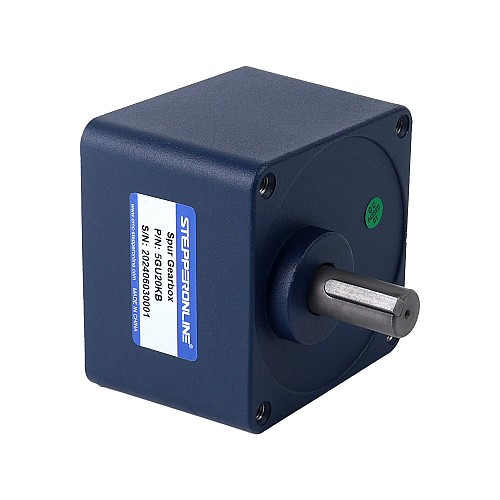 24V 84W 350RPM Geared Brushless DC Motor 1.89Nm(267.65oz.in) 10:1 Caja de cambios de alta precisión Motor CC sin escobillas con engranaje de 24V 150W 150RPM 6,33Nm(896,40oz.in) Caja de engranajes rectos 20:1 - F55B150-24GU-30S/5GU20KB | StepperOnline