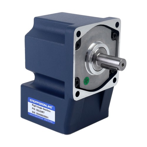 Motor BLDC con engranaje de 48V, 150W, 100RPM, 10,07Nm(1425,99oz.in), Caja de cambios de ángulo recto 30:1 - F55B150-48GU-30S/5GU30RT | StepperOnline