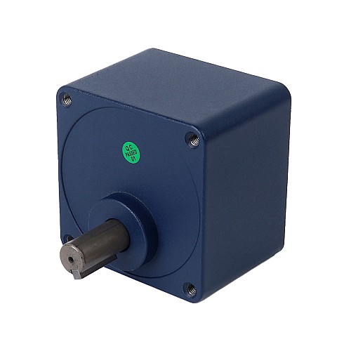 Fase única 110VAC 90W 60Hz Brida 90mm Relación de transmisión 50:1 Motor de inducción de CA con caja de cambios rectos 90W 110VAC 60Hz 1,8-31RPM 17,39Nm(2462,63oz.in) Brida 90mm Motor de velocidad variable de CA monofásico con caja de cambios rectos - 5IK90RGU-AF/5GU50KB | StepperOnline