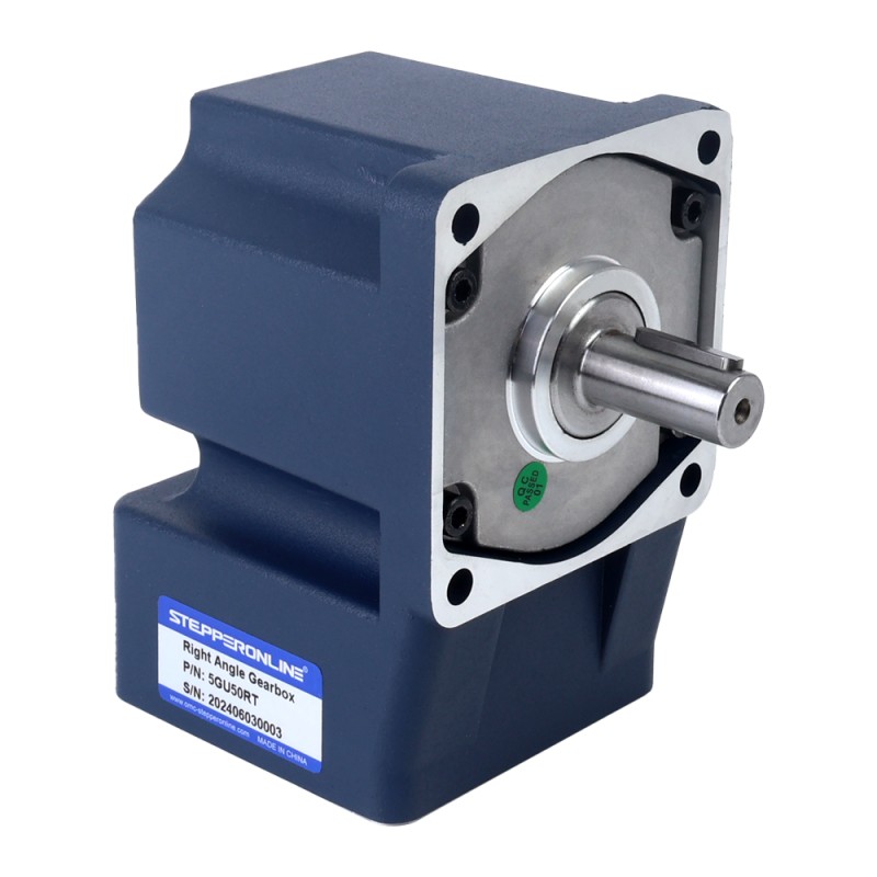 90W 220VAC 21,00Nm(2973,84oz.in) Motor de inducción de CA monofásico con eje chavetero caja de cambios en ángulo recto