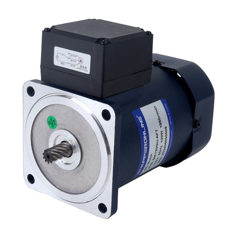 120W 110VAC 60Hz 7,75RPM 20,00Nm(2832,23oz.in) Brida 90mm Motor de inducción de CA monofásico con caja de cambios rectos