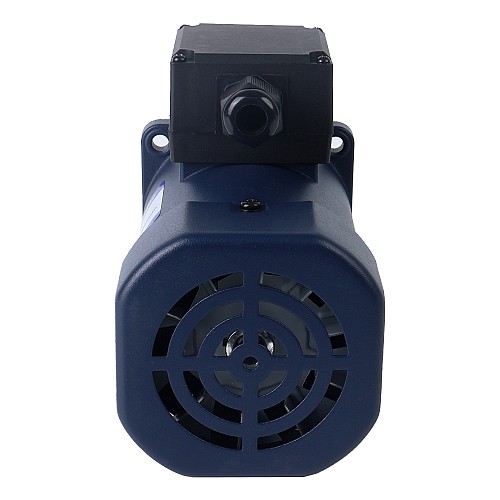 Fase única 110VAC 120W 60Hz Brida 90mm Relación de transmisión 3:1 Motor de inducción de CA con caja de cambios rectos
