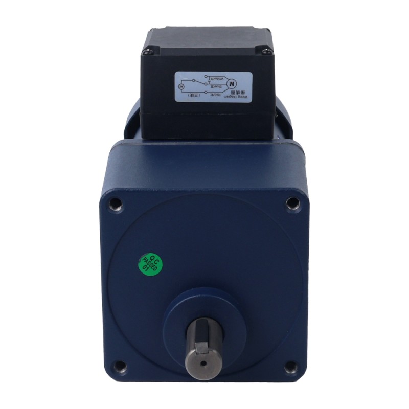 120W 110VAC 60Hz 7,75RPM 20,00Nm(2832,23oz.in) Brida 90mm Motor de inducción de CA monofásico con caja de cambios rectos