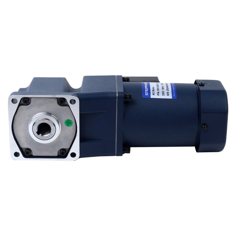 120W 220VAC 9,30Nm(1316,99oz.in) Motor de inducción de CA monofásico de eje hueco de caja de cambios de ángulo recto