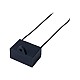 120W 220VAC 50Hz 135RPM 6,20Nm(877,99oz.in) Brida 90mm Motor de inducción de CA monofásico de eje hueco de caja de cambios de ángulo recto - 5IK120GU-CFT/5GU10RC | StepperOnline
